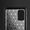 Carbon Case elastyczne etui pokrowiec Samsung Galaxy S20 czarny